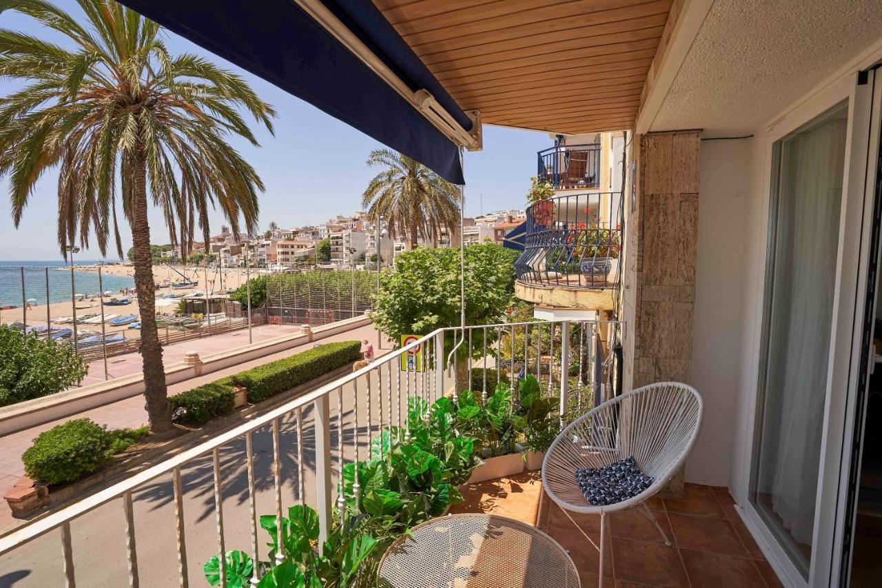 Apartamento Primera Linea De Mar Con Espectaculares Vistas Apartment Sant Pol De Mar Exterior photo